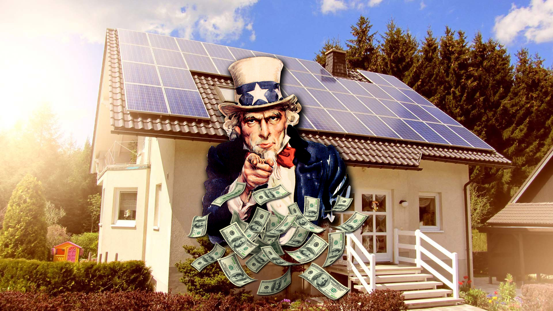 Solar panels 100% free – saving money or environmental protection?