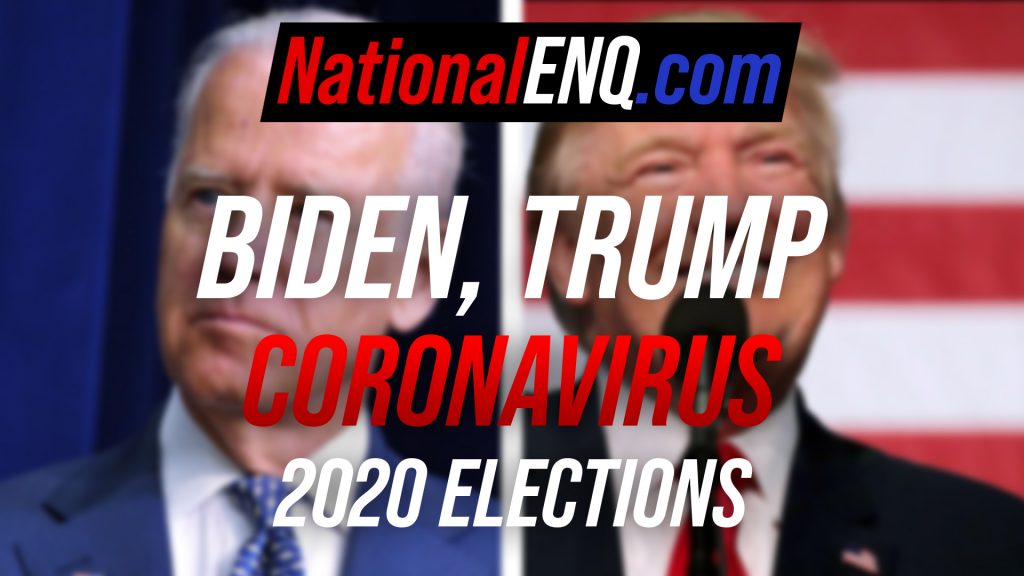 National ENQ NationalENQ.com Donald Trump Joe Biden Stimulus Package Coronavirus