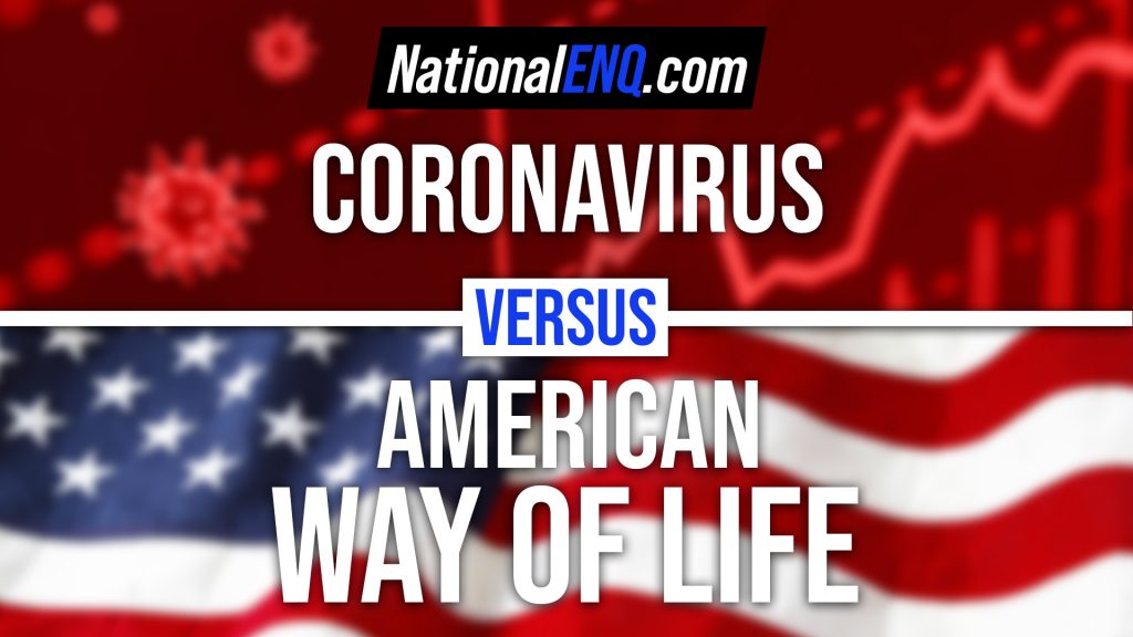 National ENQ NationalENQ.com US Lockdown Coronavirus 2 Trillion Stimulus Package