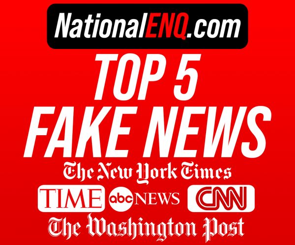 Top 5 Fake News Sources Confirmed By President Donald J. Trump: CNN, The Washington Post & More