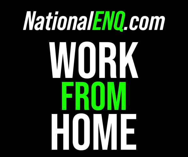 Work from Home for National ENQ